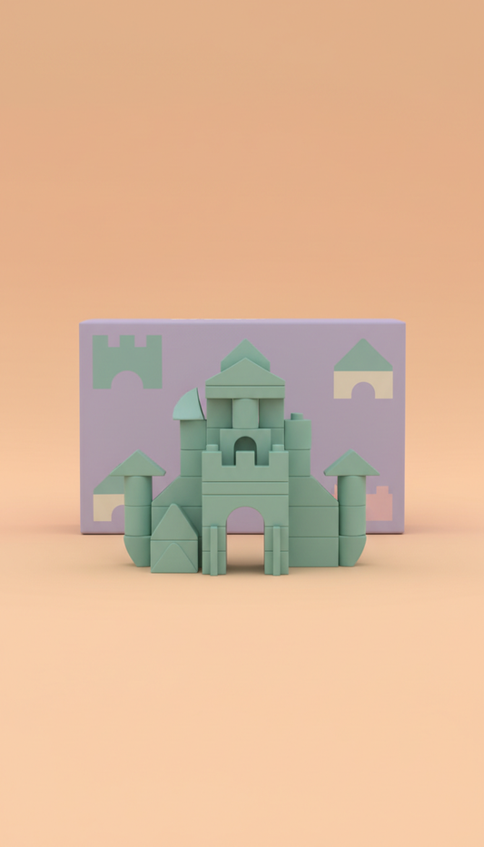 Seafoam Green Building Block Set