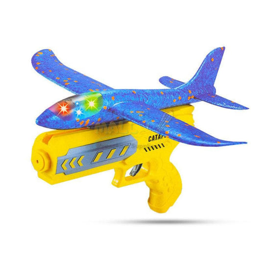 Airplane Launching Gun – LED for Kids (Outdoor Flying Toy)